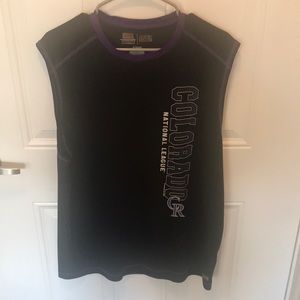 Mens XL Colorado Rockies Tank Top.